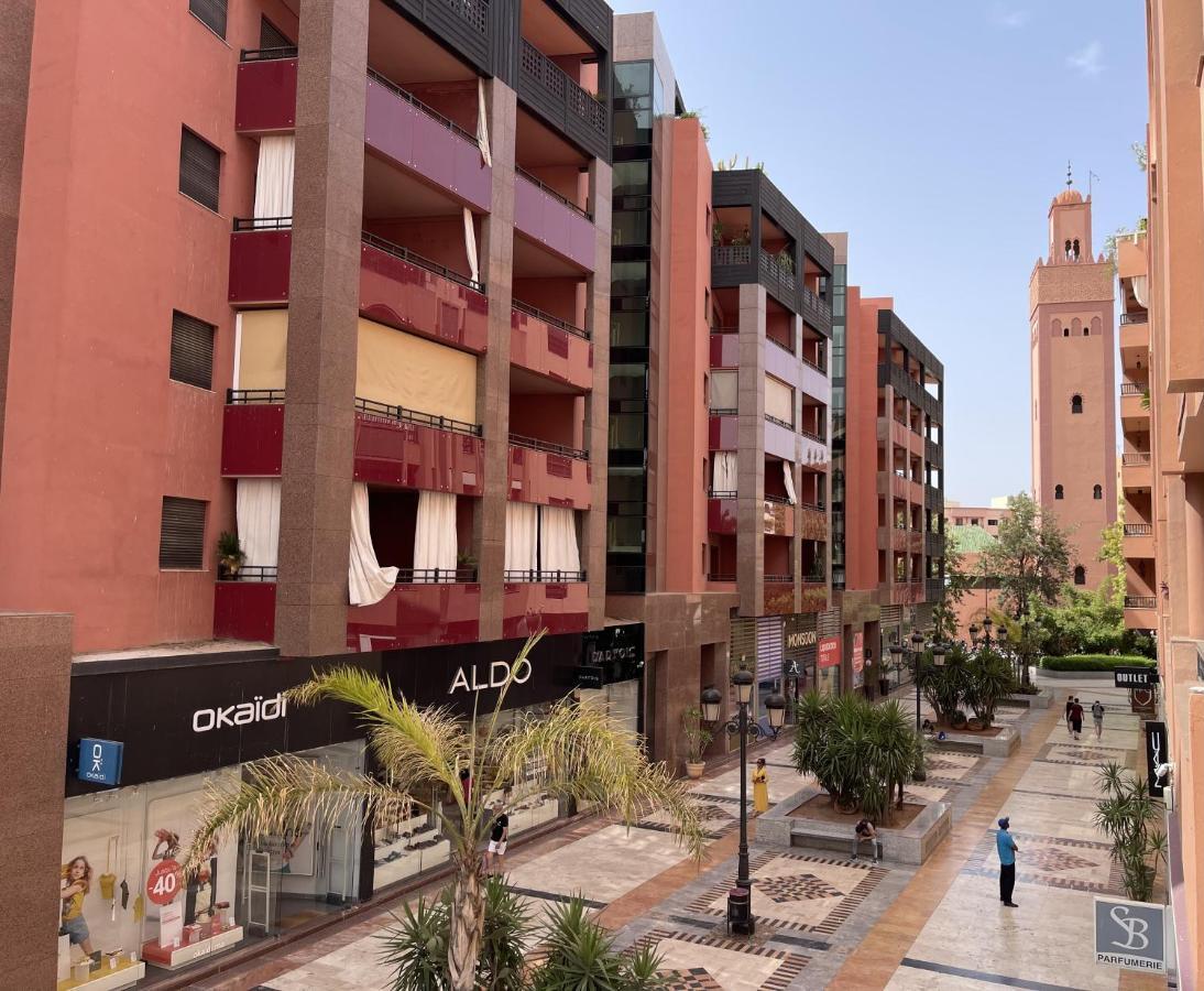 Appartement Haut Standing Gueliz Plaza Avec Vue 마라케시 외부 사진