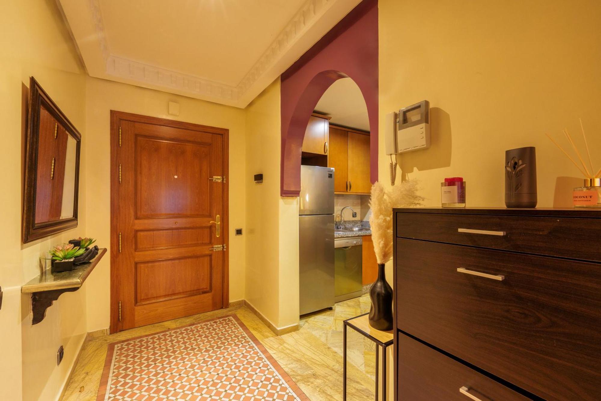 Appartement Haut Standing Gueliz Plaza Avec Vue 마라케시 외부 사진